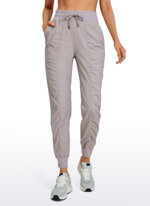 Dark Chrome CRZ Brushed Lightweight Lounge with Pockets 30" Women's Jogger | 1425309-LN